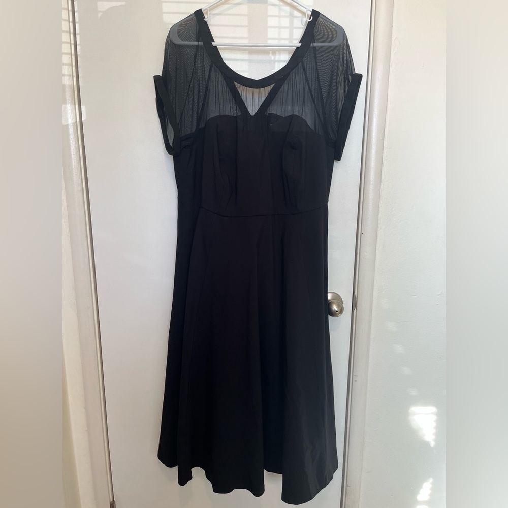 NWT Torrid midi mesh swing dress - Picture 4 of 8